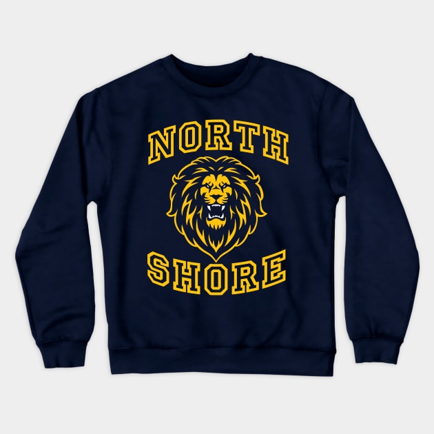 North Shore High School Crewneck Sweatshirt by MindsparkCreative